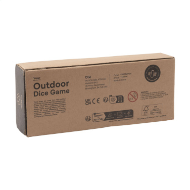 Logotrade Werbegeschenke das Foto: Outdoor Würfelspiel